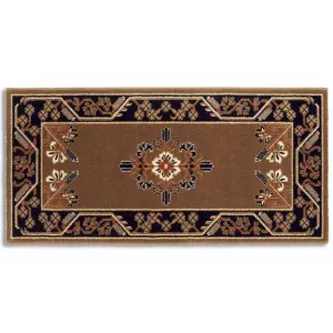 Minuteman Rectangular Wool Cocoa Hearth Rug