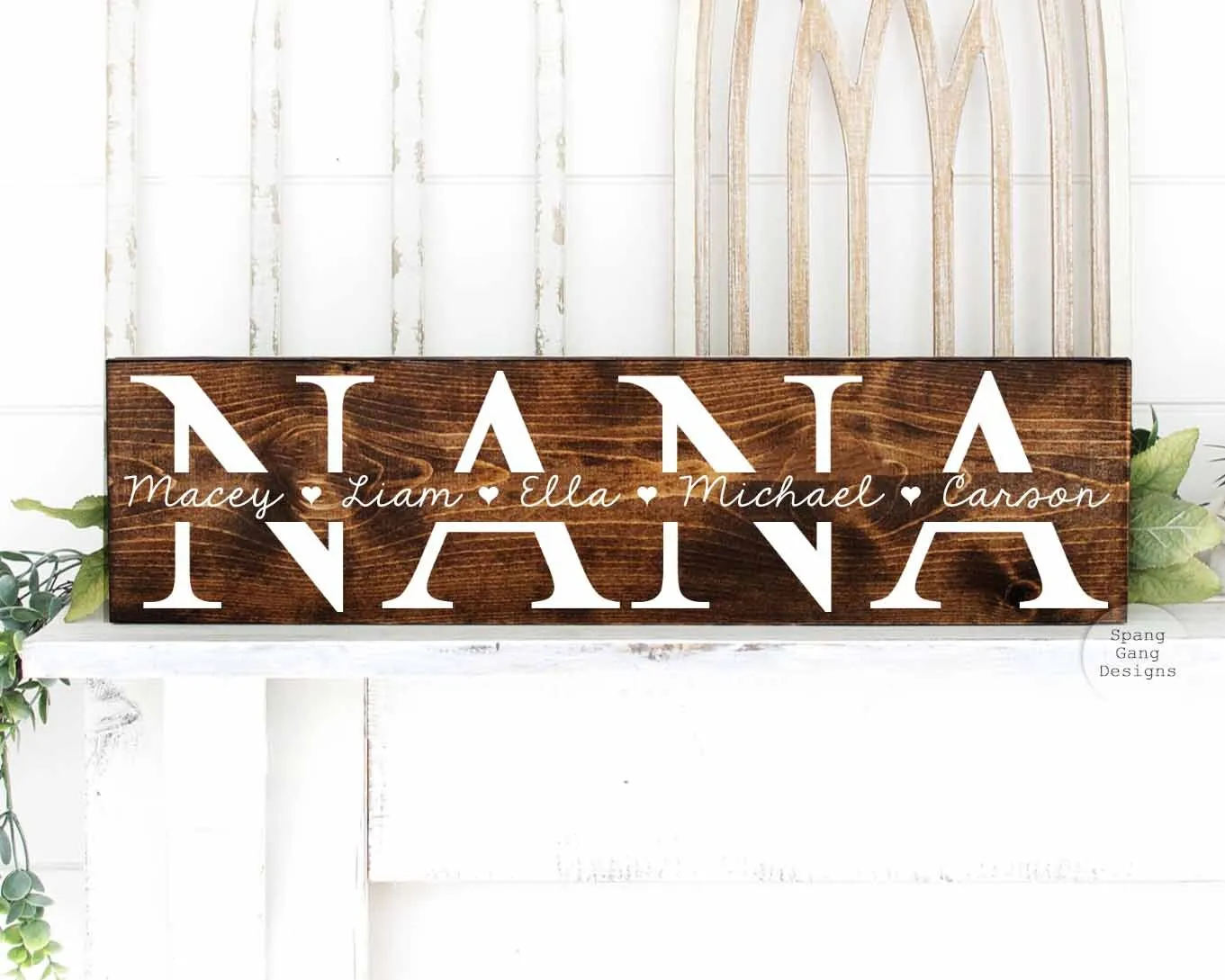 Mother's Day Gift for Nana | Nana Gift From Kids | Personalized Mother's Day Gift for Nana | Personalized Mimi Sign | Grandkids Gift Grandma