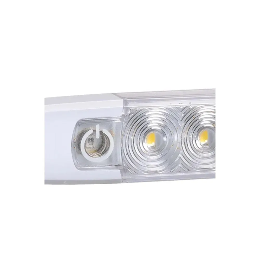 Narva 87538WBBL 12V IP66 Rated Dual Colour (White/Blue) LED Strip Lamp with Touch Switch