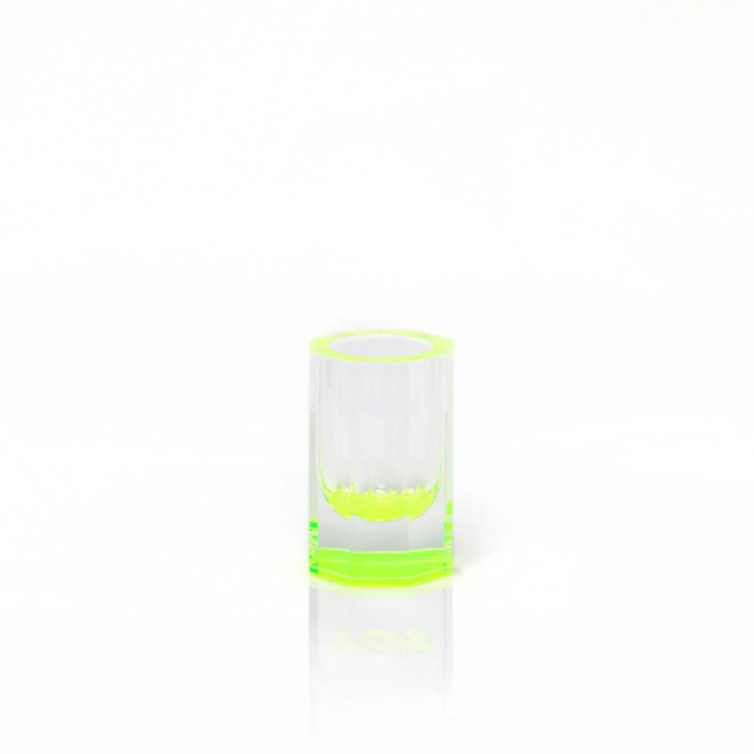 Neon Green Bolt Vase