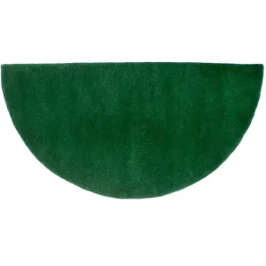 Nottingham Green Half Round Hearth Rug