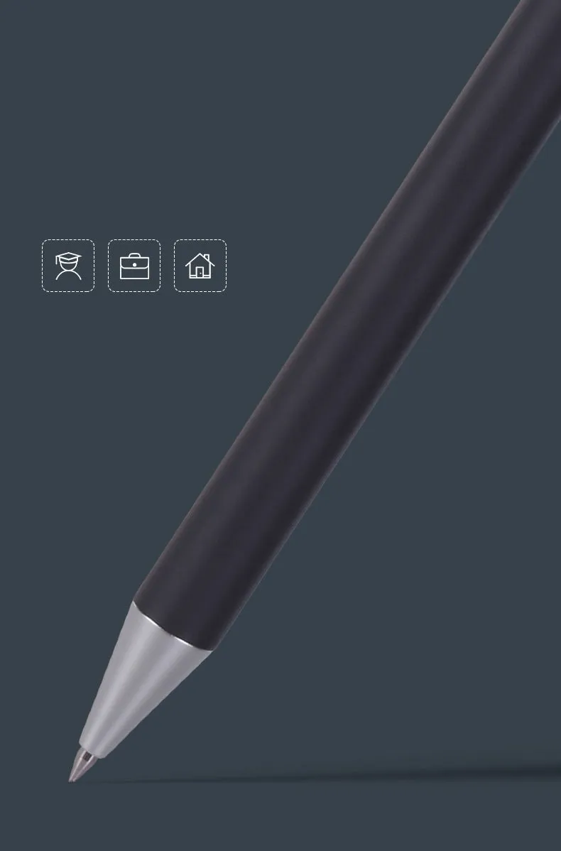 NU SIGN Metal tip Gel Pen 0.5mm (Black ink)