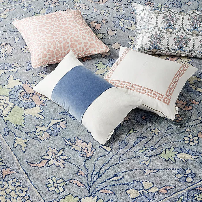 Olivia Rug in Blue Pearl