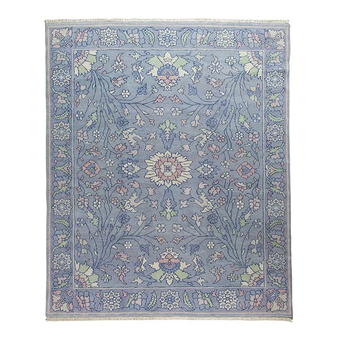 Olivia Rug in Blue Pearl