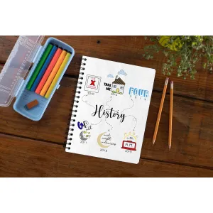 One Direction Notebook - History