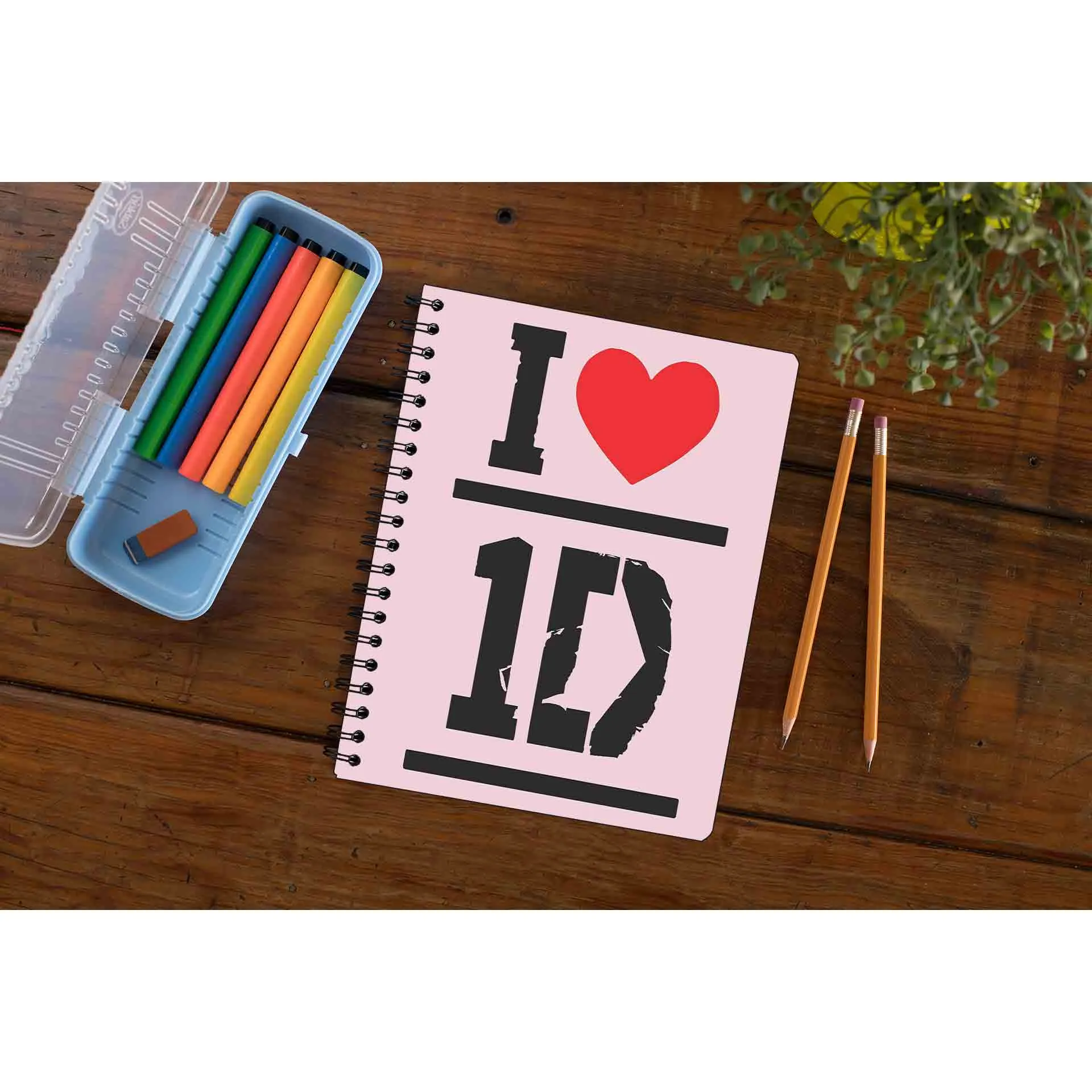 One Direction Notebook - I Love 1D
