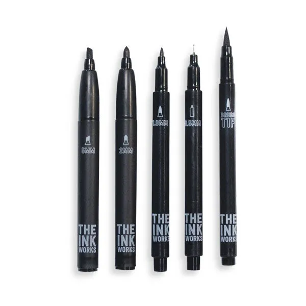 Ooly The Ink Works Black Art Markers