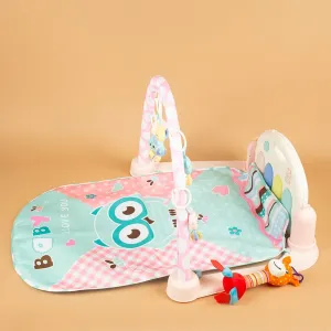 Owl Blue Piano Activity Gym