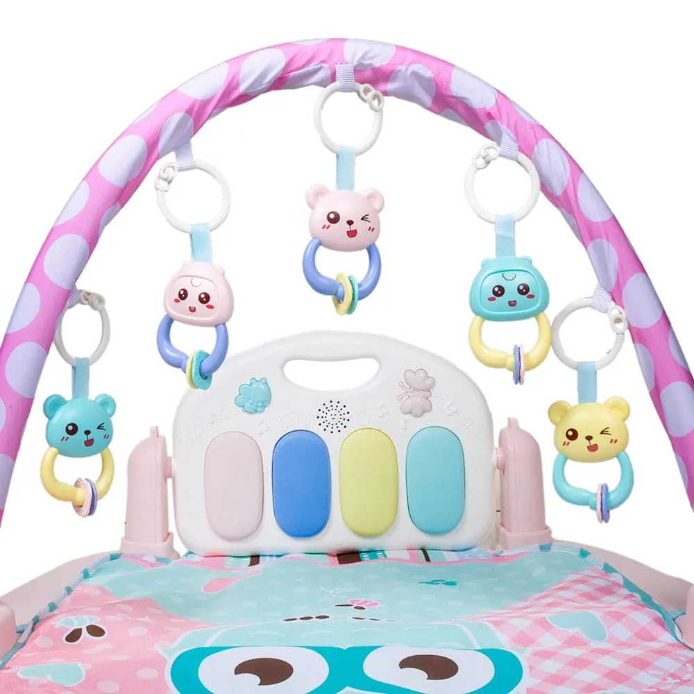 Owl Blue Piano Activity Gym