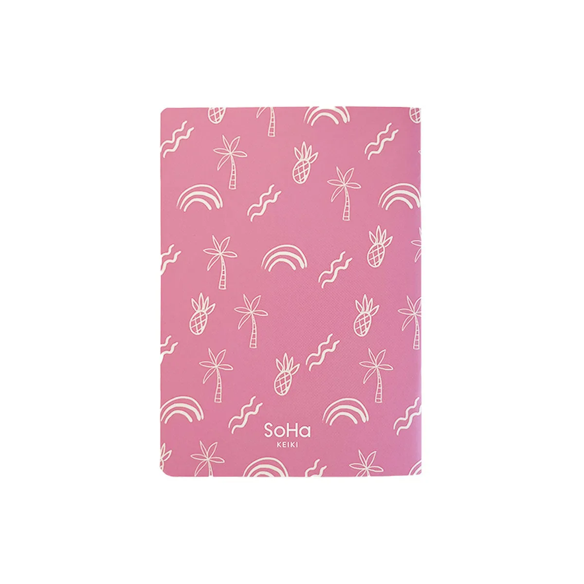 Palms, Rainbows, and BOP Keiki Saddle Stitch Notebook, Set of 3