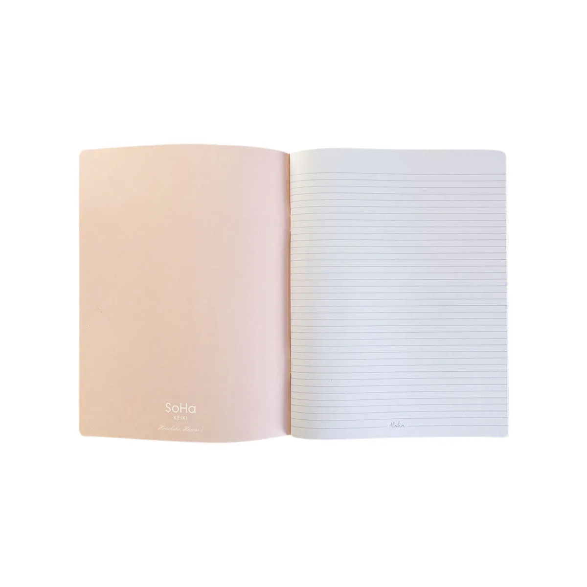 Palms, Rainbows, and BOP Keiki Saddle Stitch Notebook, Set of 3
