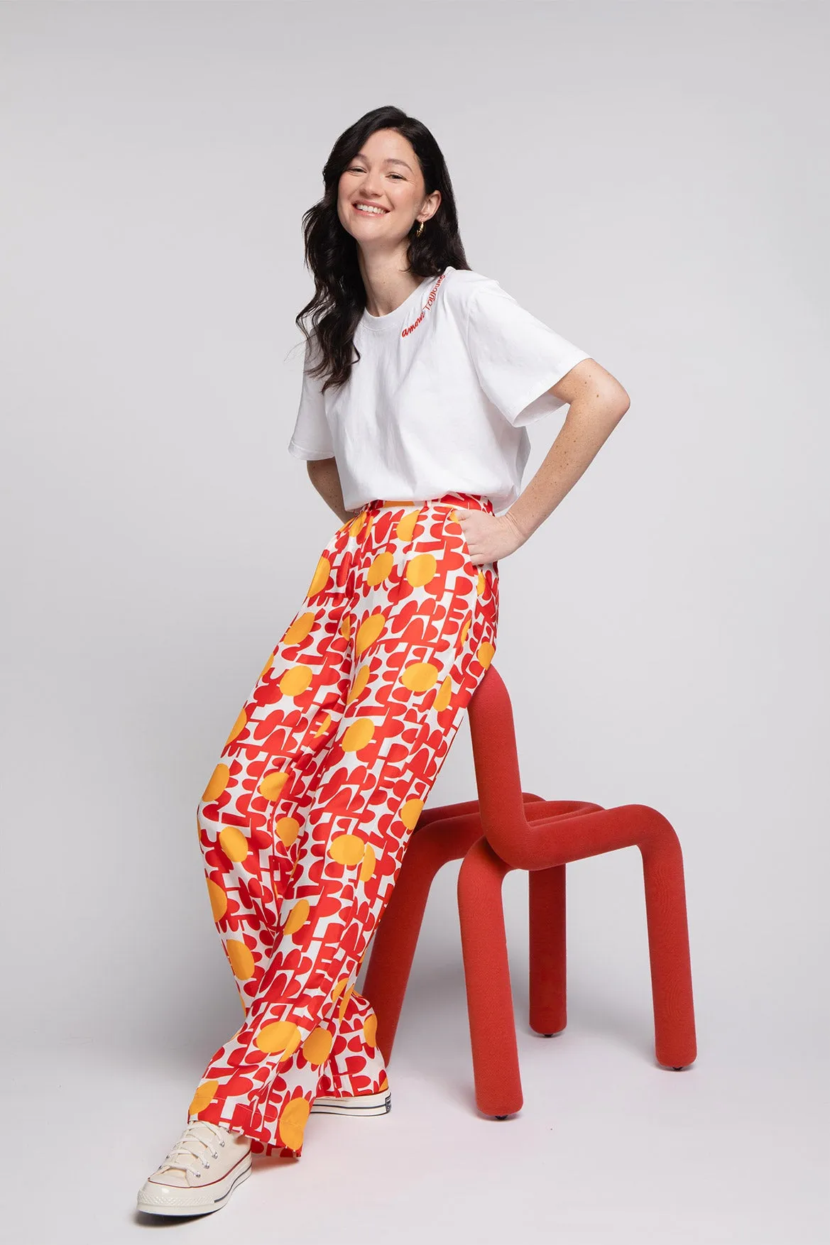 Pantalon Tilda Red Sun