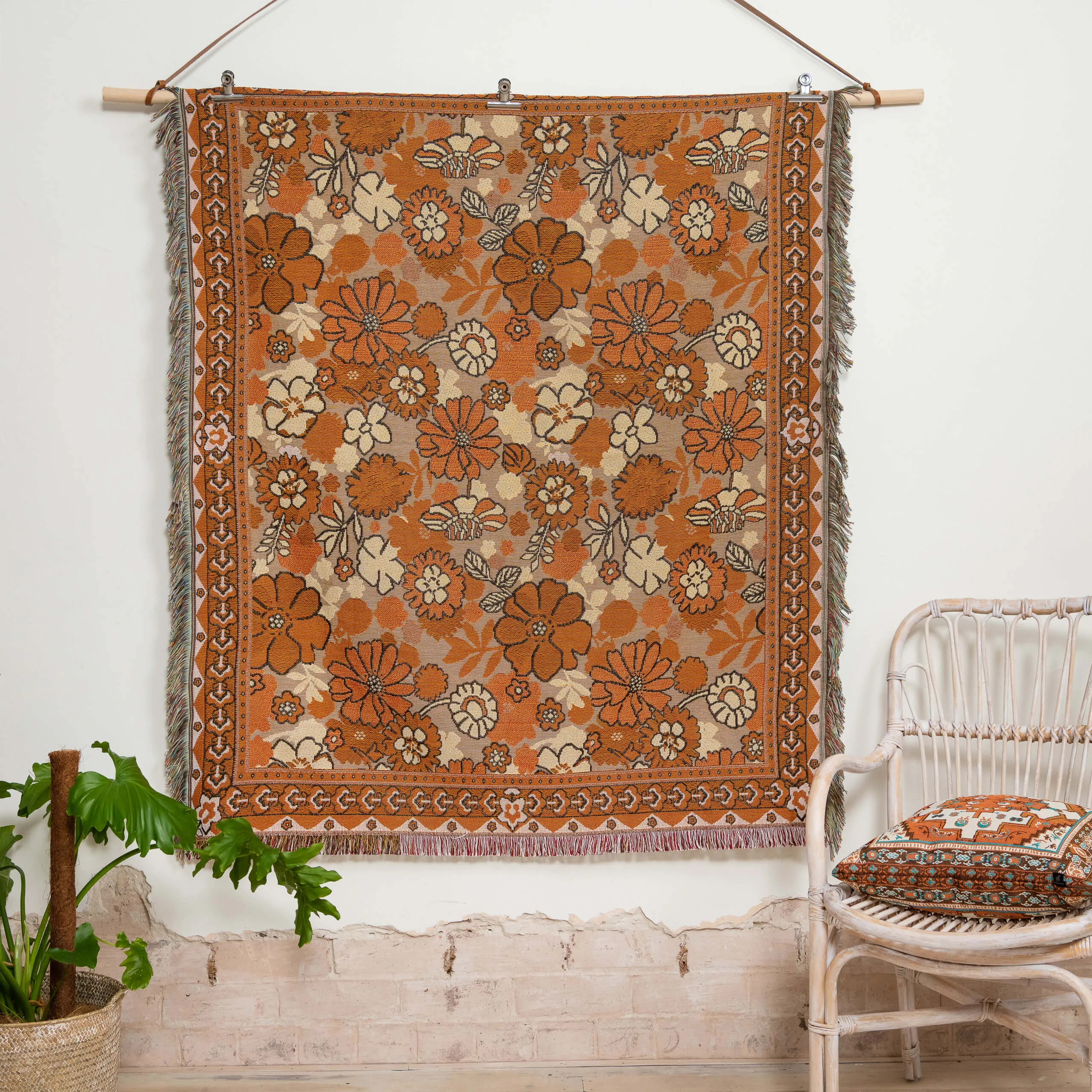 'Penny Lane' Woven Picnic Rug / Throw