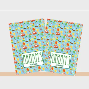 Personalised Notebooks - Toy, Set of 2