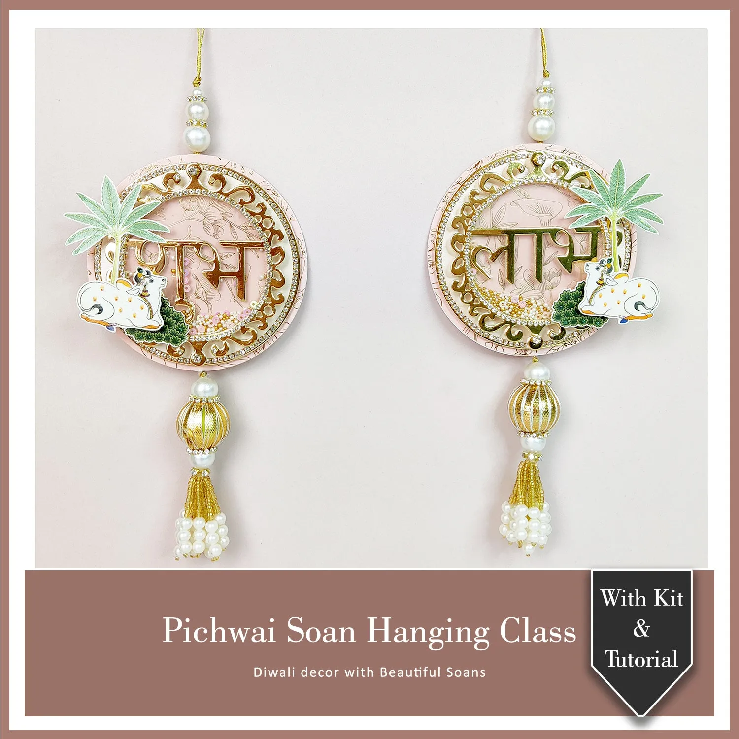 Pichwai Soan Hanging Class With Kit & Tutorial