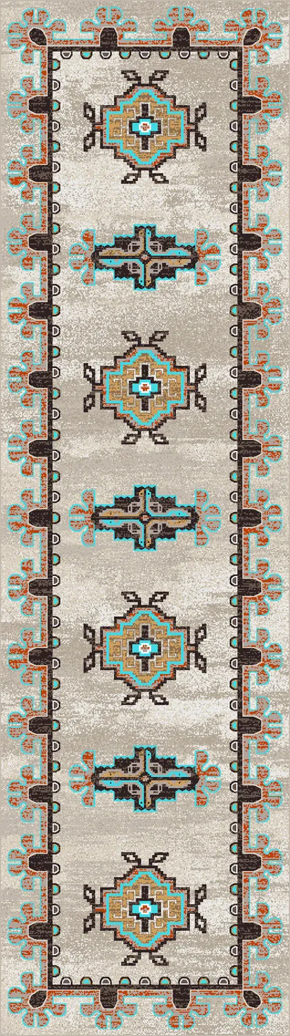 "Badlands Sierra" Southwestern Area Rugs - Choose from 6 Sizes!