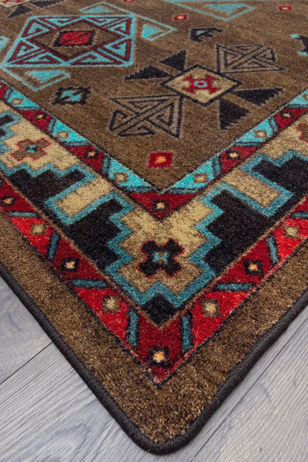 "Desert Diamond - Southwest" Western Area Rugs - Choose from 6 Sizes!
