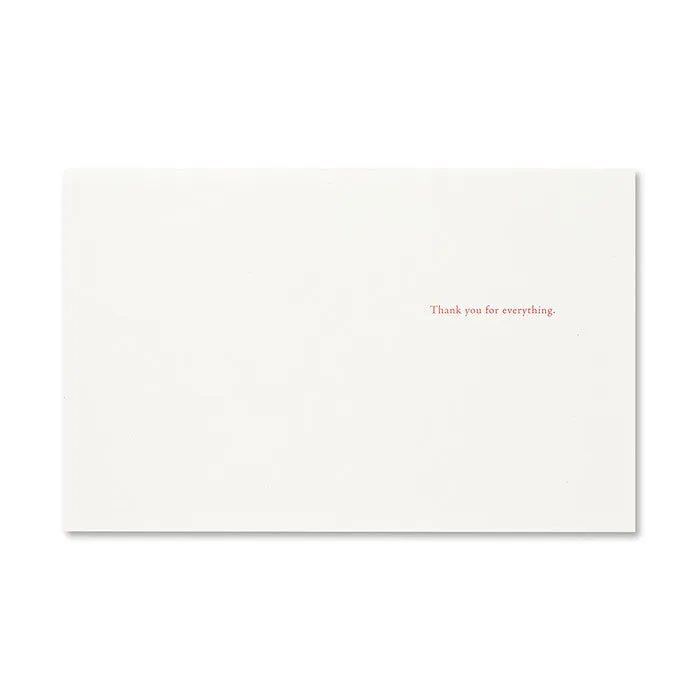 "How Beautiful A Day Can Be When Kindness Touches It" Thank You Card