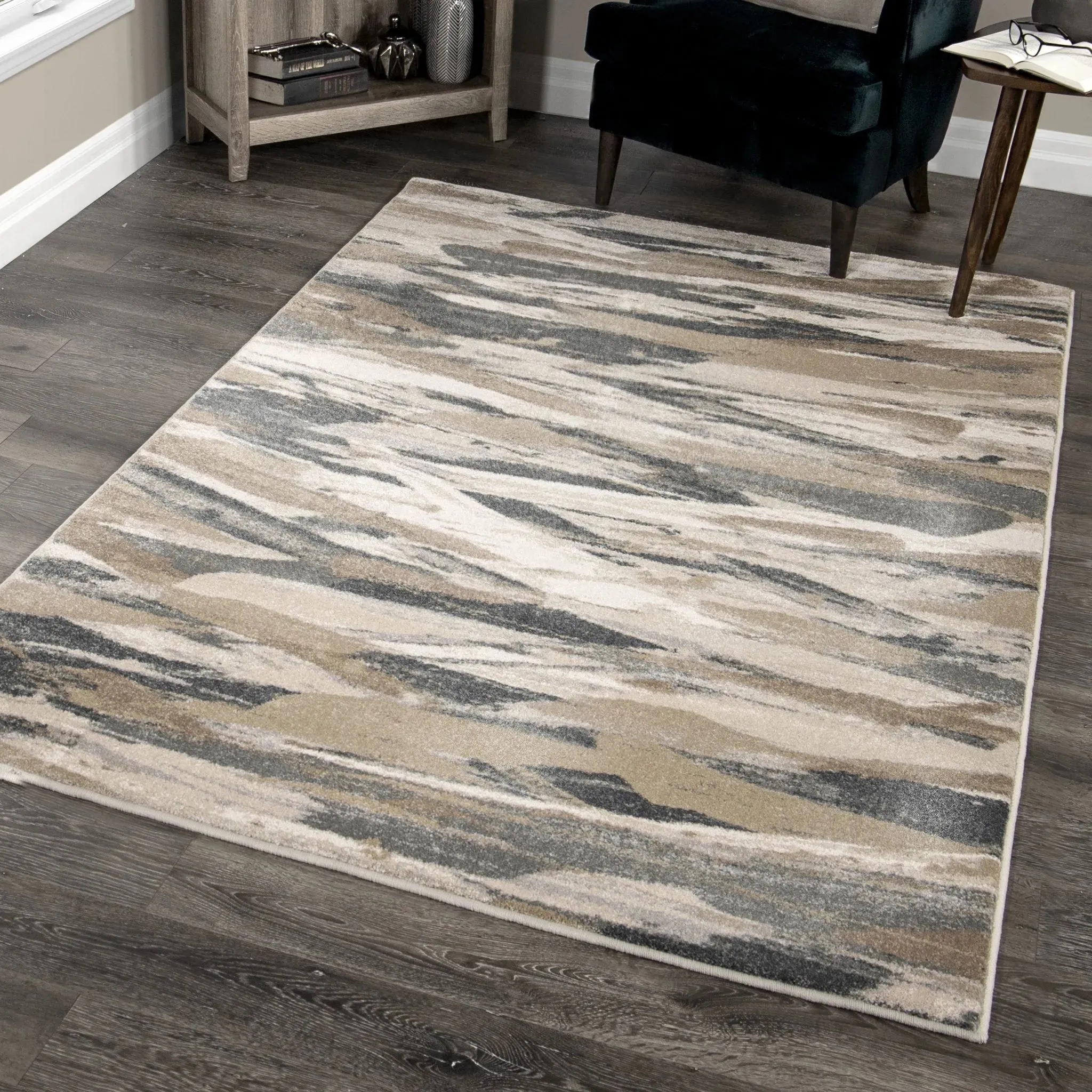 Riverstone 9009 Impressionist Multi Rug