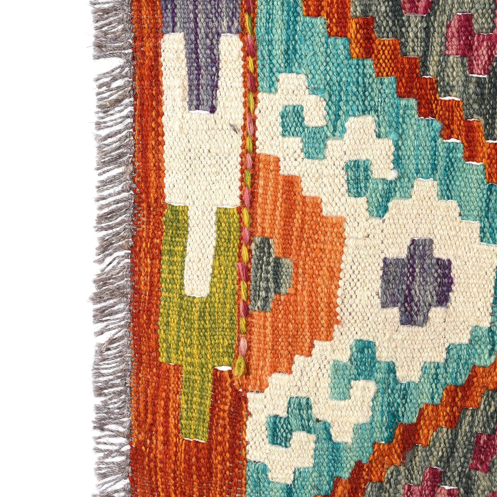 Shirvan Kelim Rug From Pakistan - 244  x 175cm