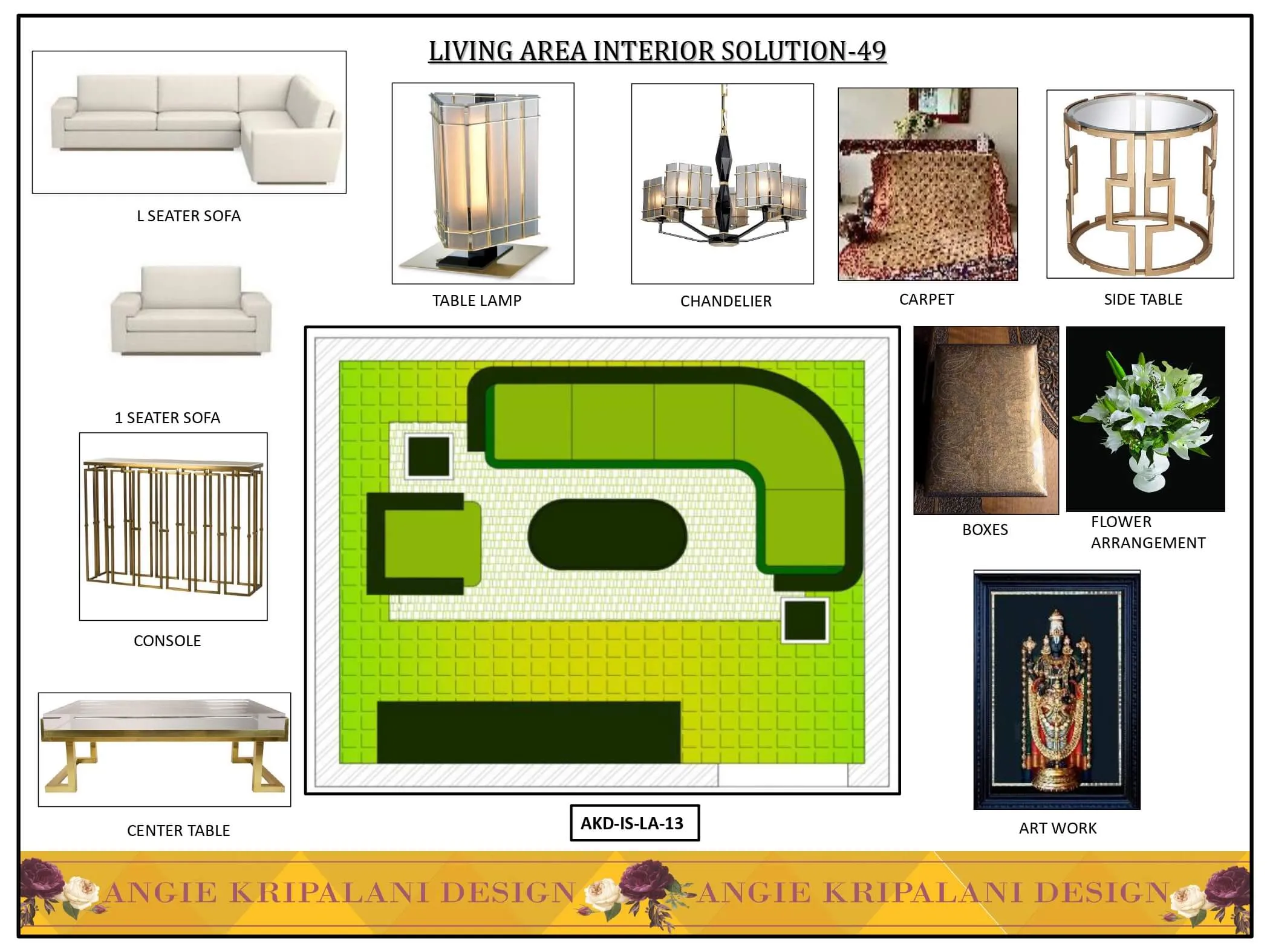 Simple Living Room Interior Design