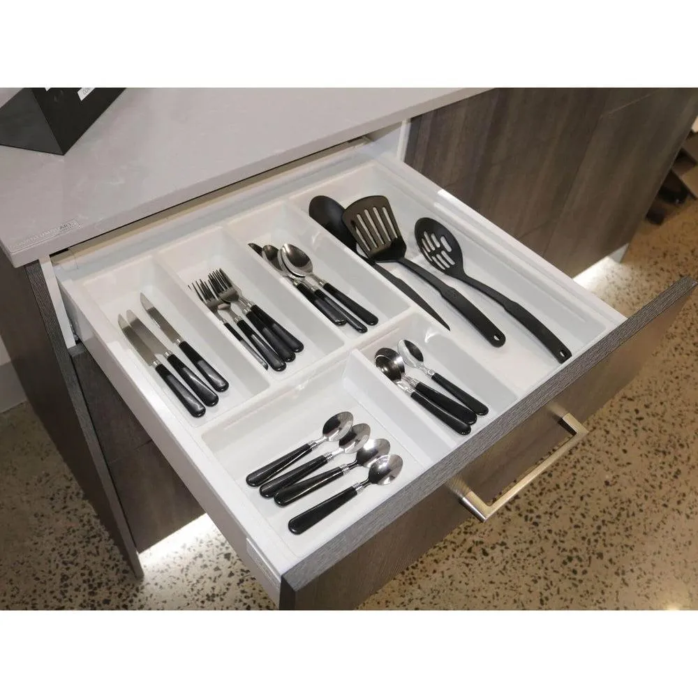 Sky Custom Fit Cutlery Tray Dividers 3 Pack Grey