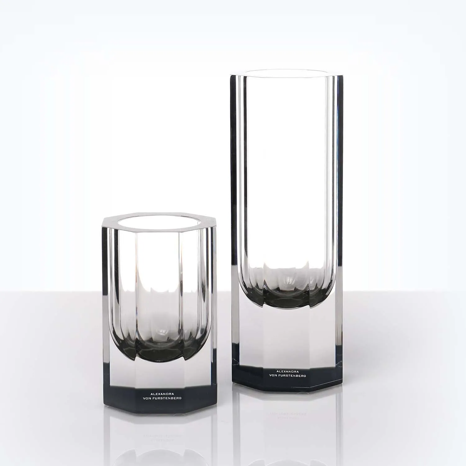 Slate Grey Bolt Vase
