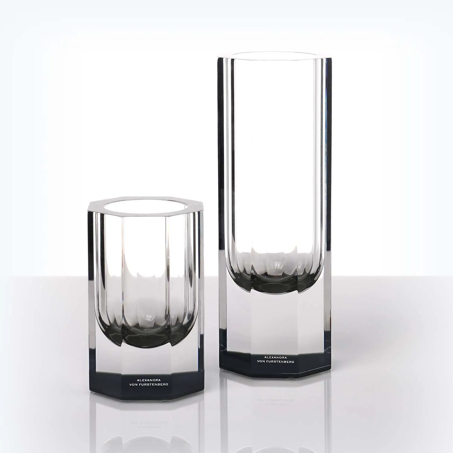 Slate Grey Bolt Vase