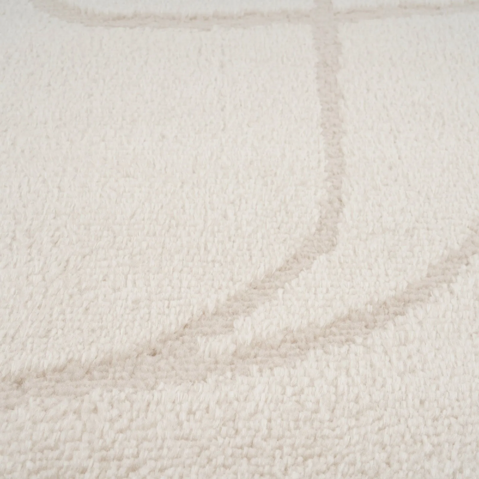 Soft Cream Scribble Rug - Zola