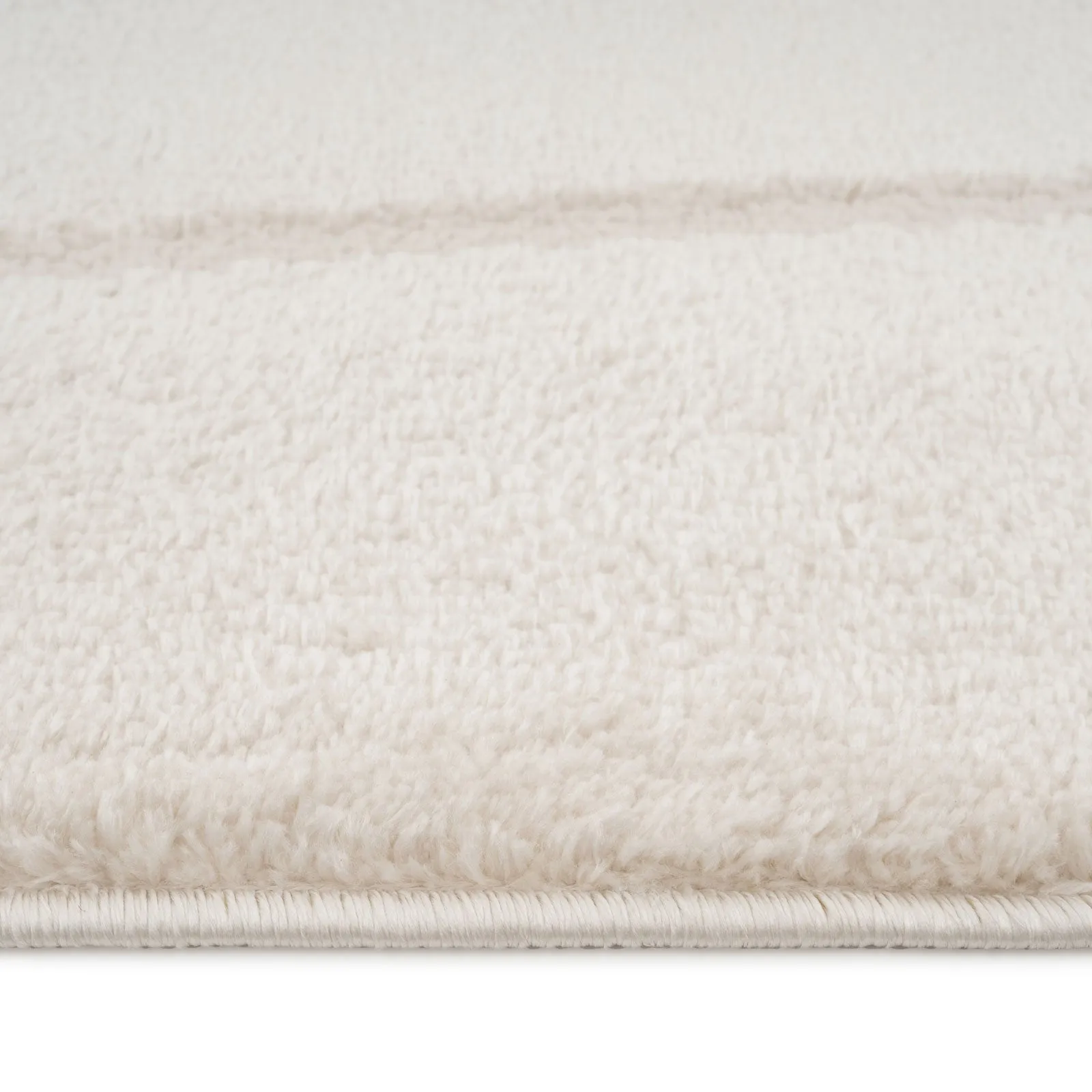 Soft Cream Scribble Rug - Zola
