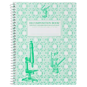 Spiral Bound Recycled Notebook (Microscopes)