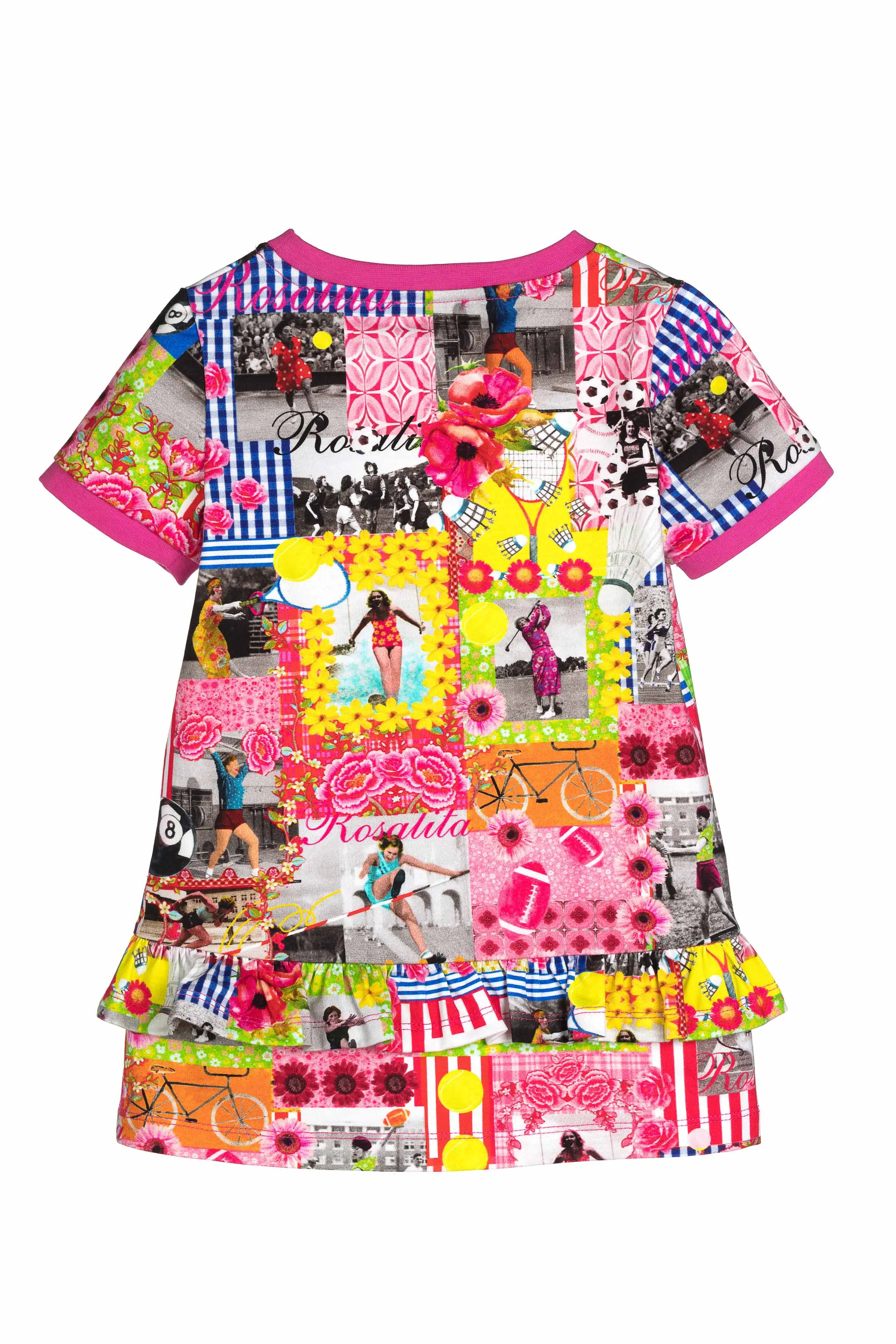SS21 Rosalita Girls Dixmont Pink Floral Dress