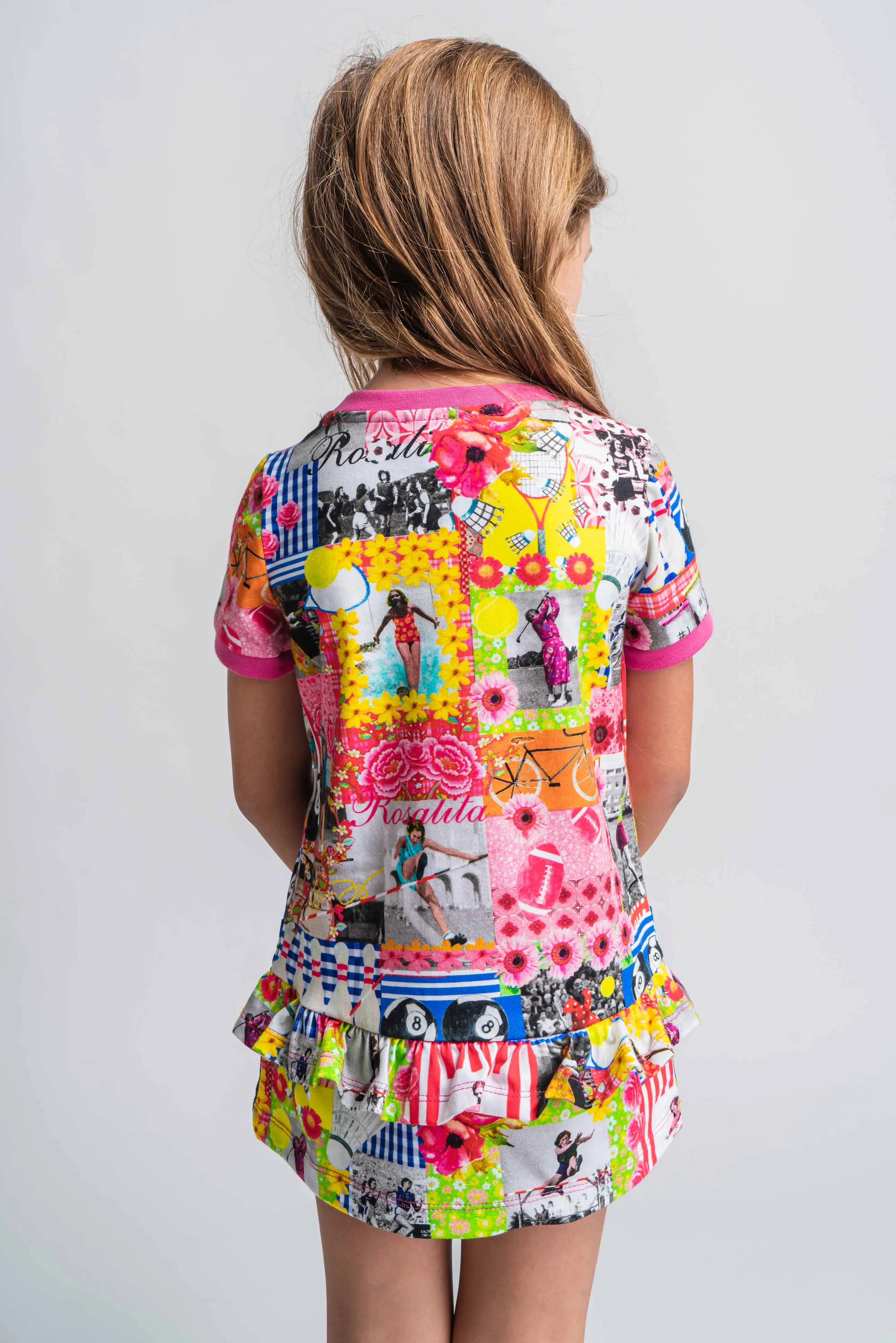 SS21 Rosalita Girls Dixmont Pink Floral Dress