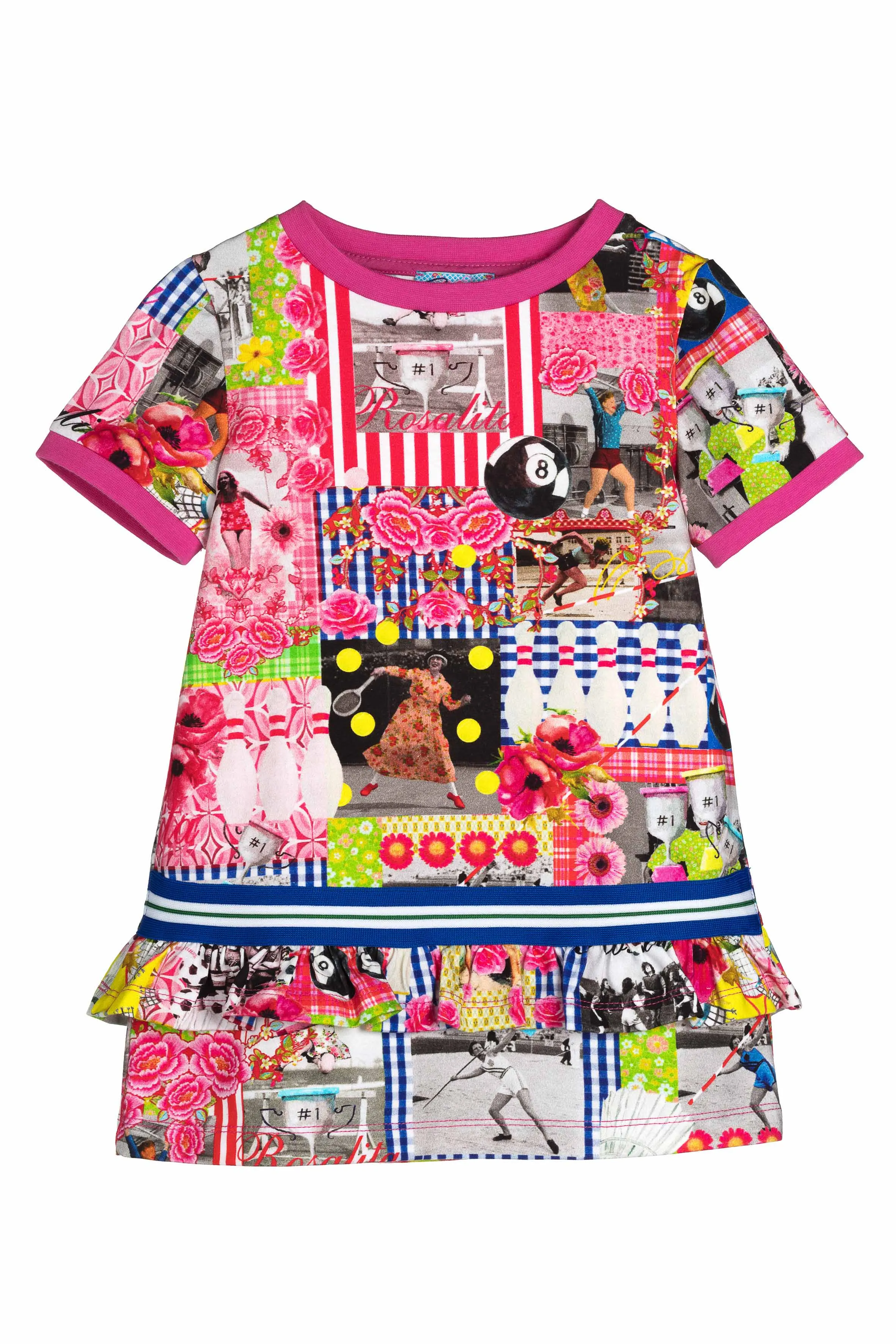 SS21 Rosalita Girls Dixmont Pink Floral Dress