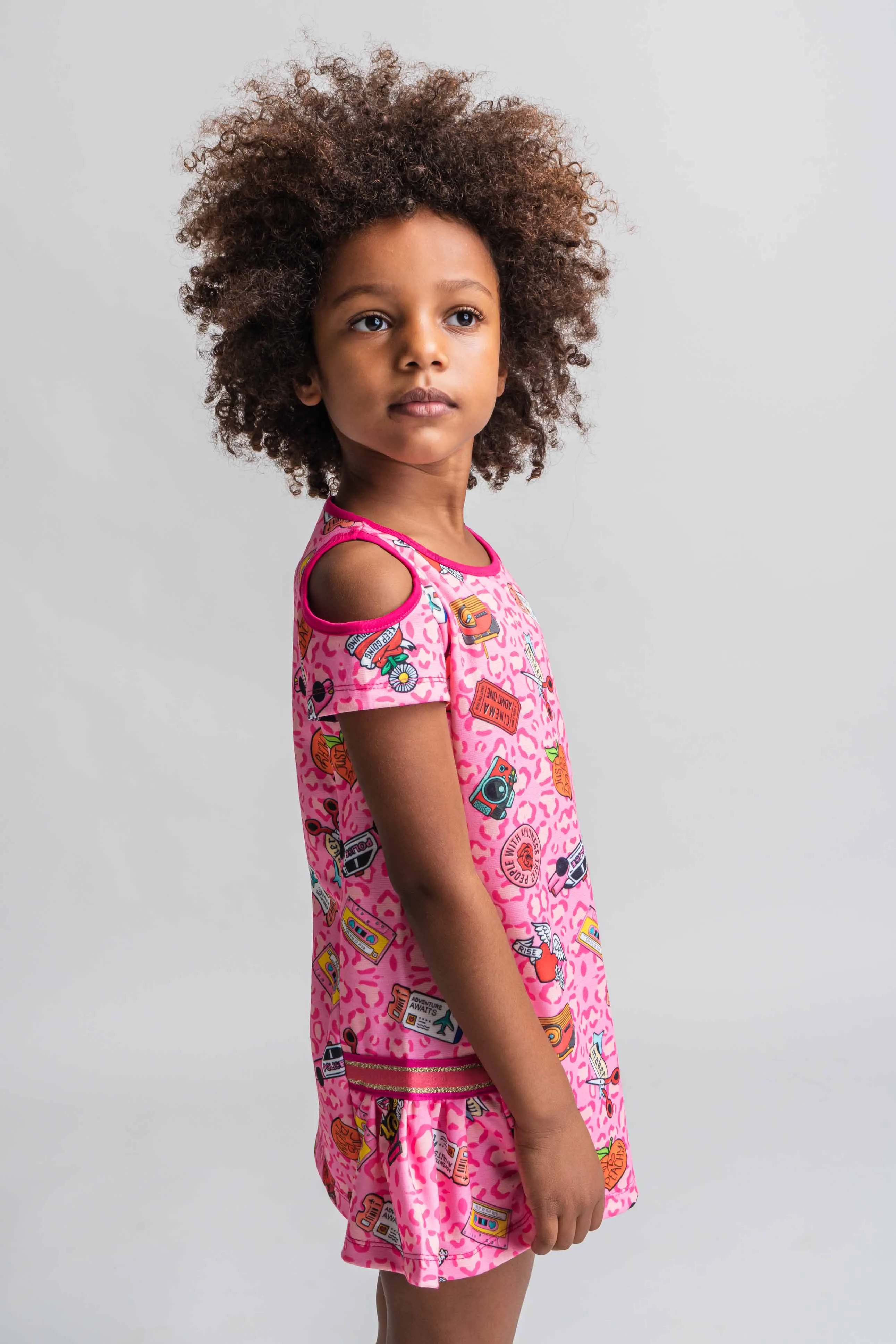 SS21 Rosalita Girls Standish Pink Dress