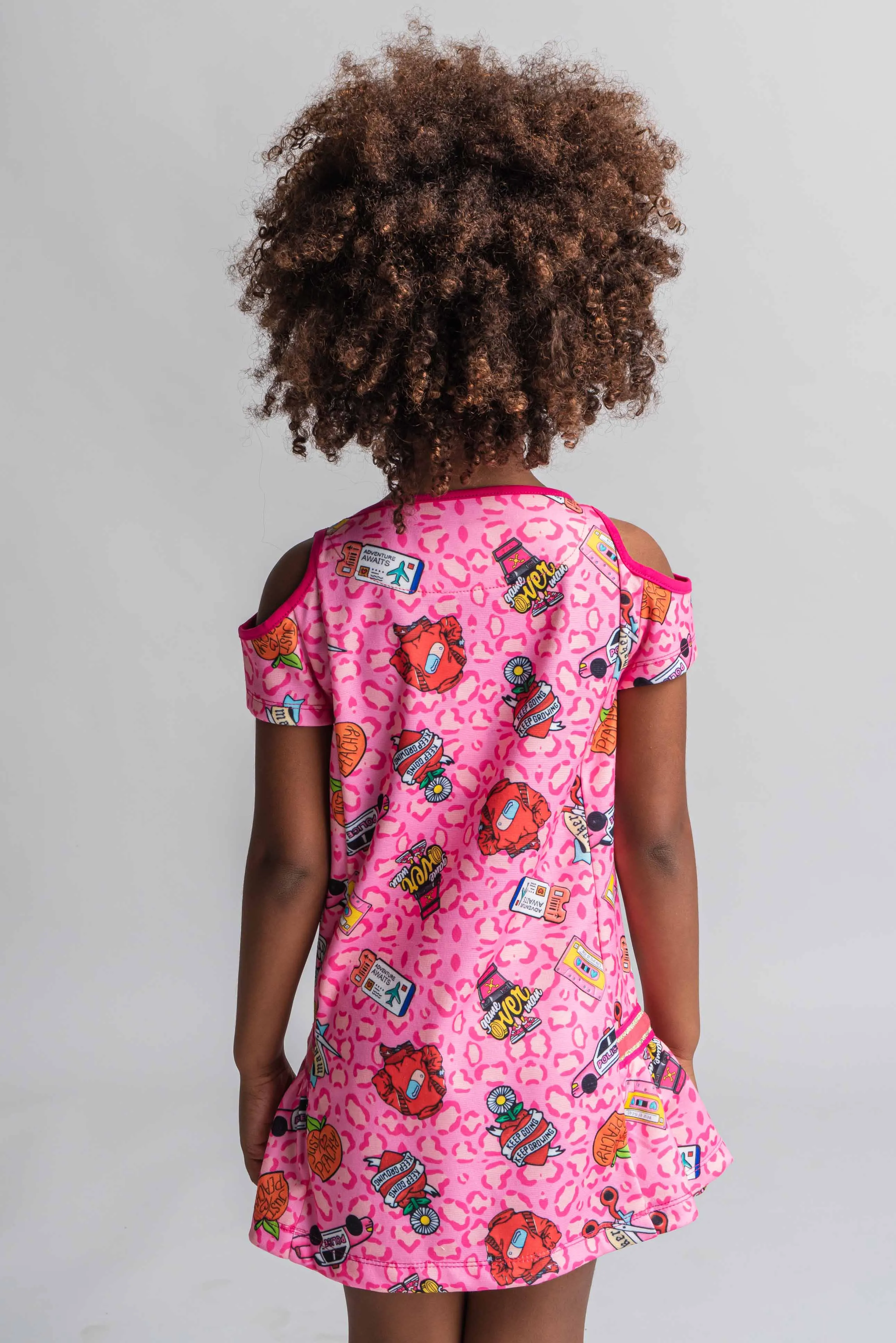 SS21 Rosalita Girls Standish Pink Dress