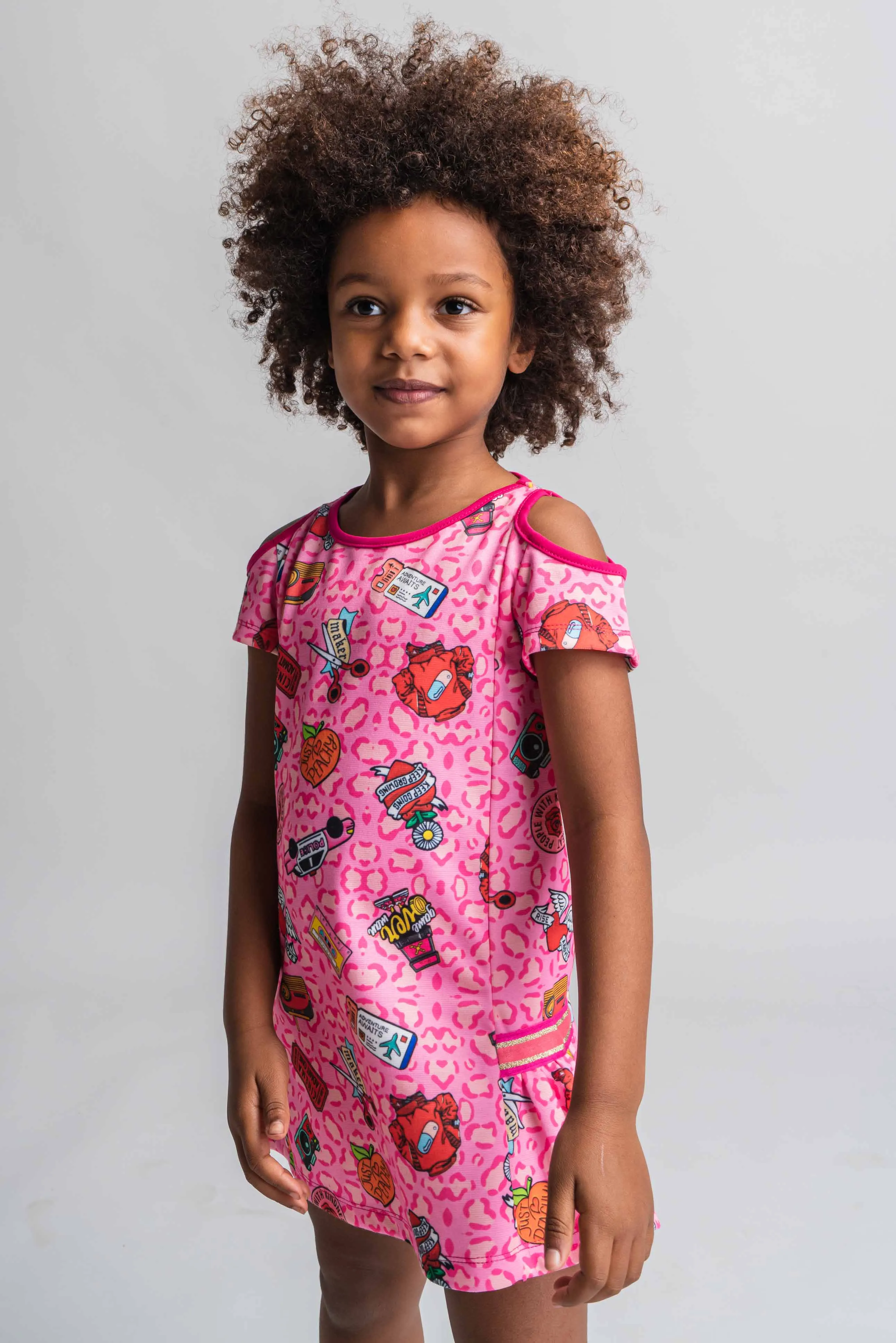 SS21 Rosalita Girls Standish Pink Dress