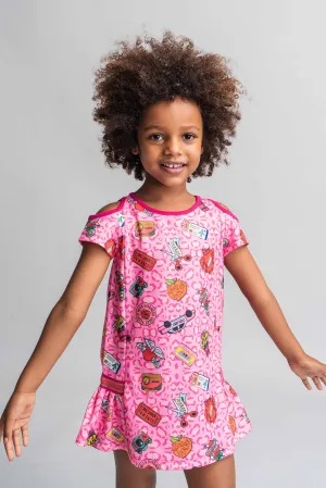 SS21 Rosalita Girls Standish Pink Dress
