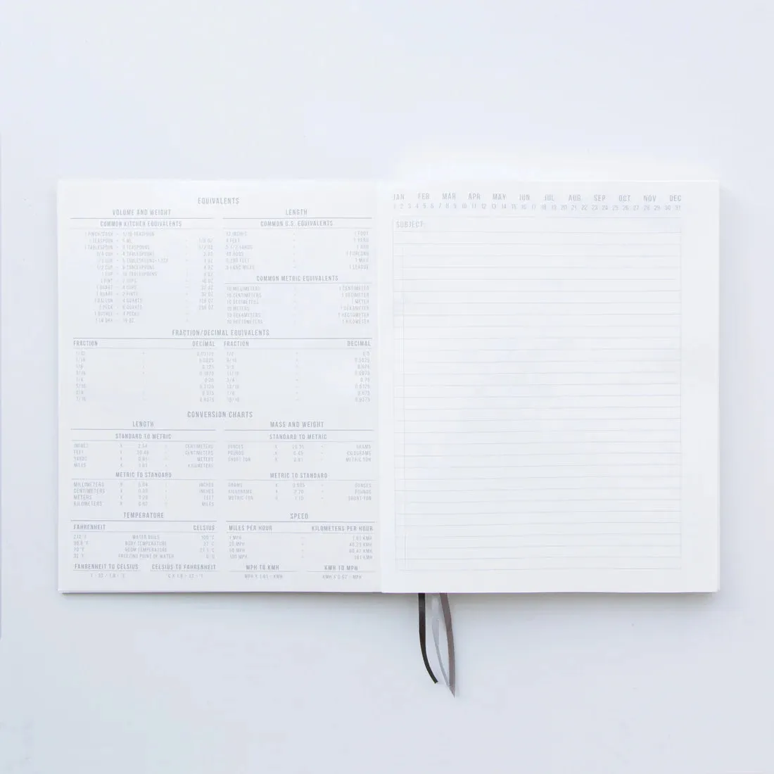 Standard Issue Planner Notebook No. 3, Ochre