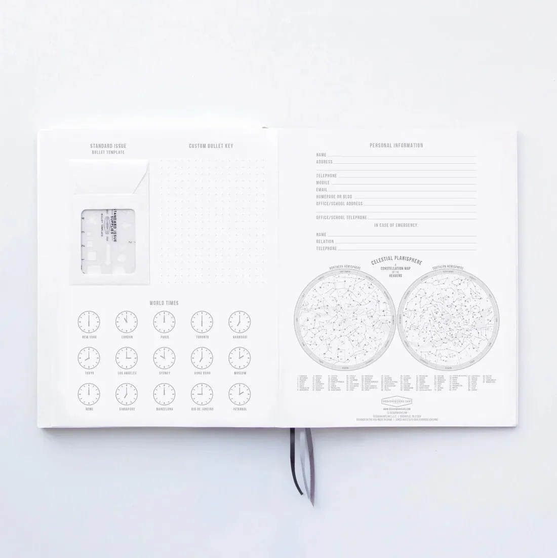 Standard Issue Planner Notebook No. 3, Ochre