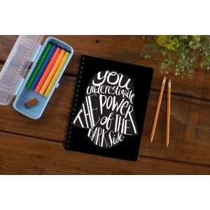 Star Wars Notebook - Power Of The Dark Side