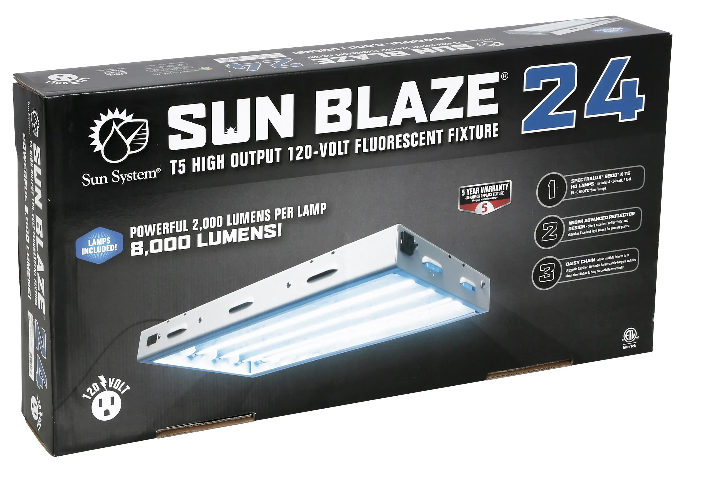 Sun Blaze T5 HO Fixtures