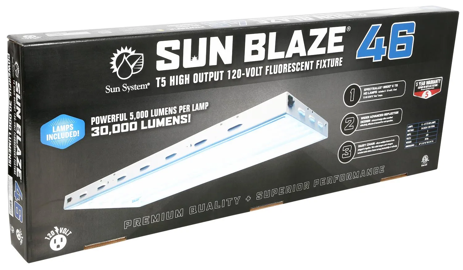 Sun Blaze T5 HO Fixtures