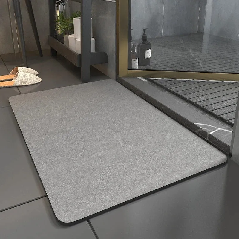 Super Absorbent Non-Slip Diatom Mud Bath Mat