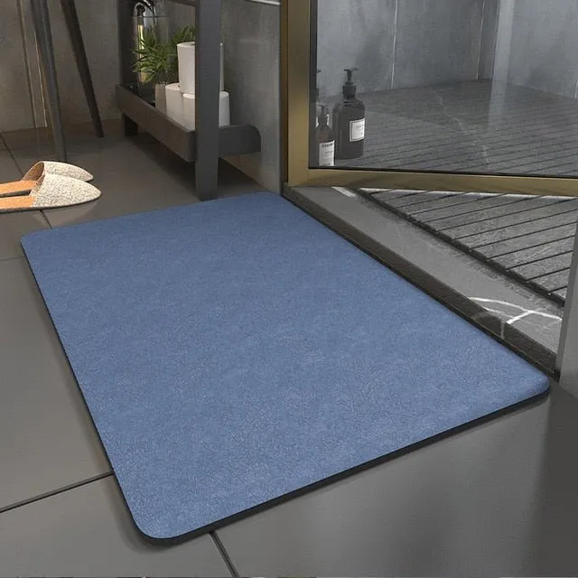 Super Absorbent Non-Slip Diatom Mud Bath Mat