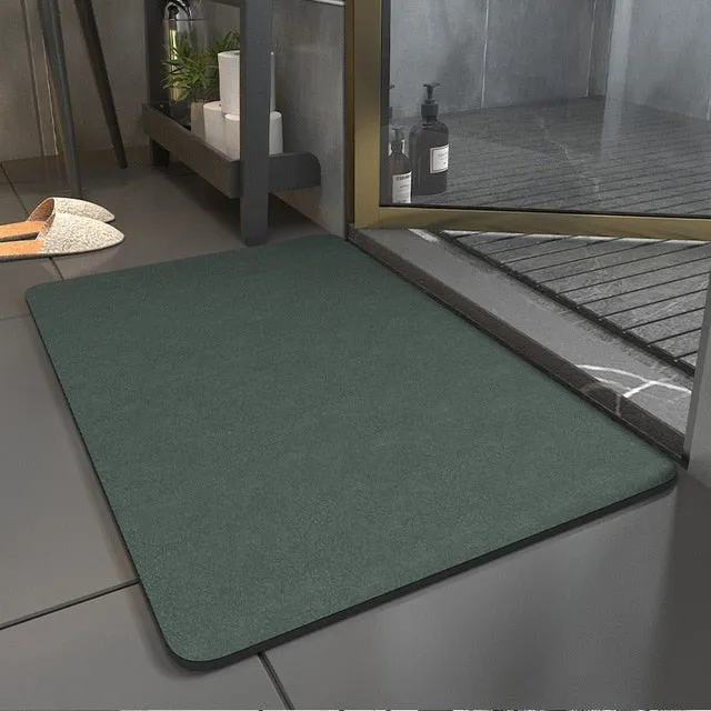 Super Absorbent Non-Slip Diatom Mud Bath Mat
