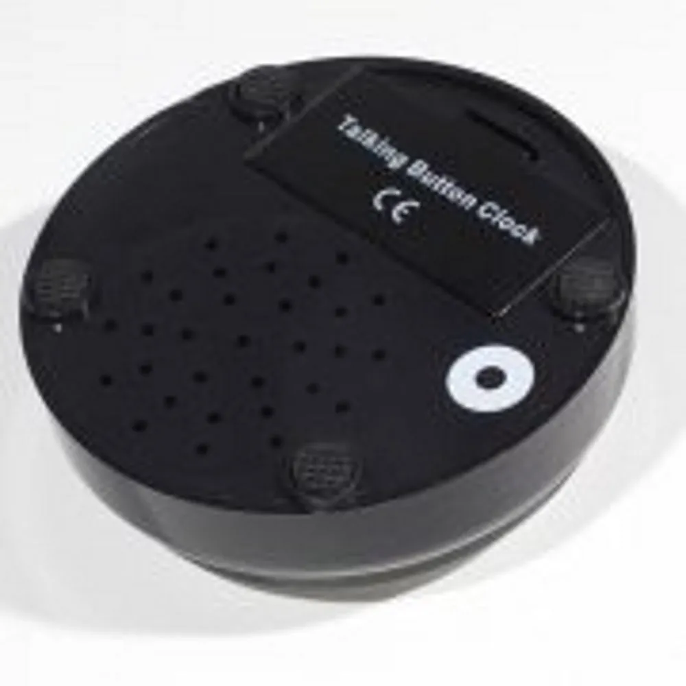Talking Button clock - VAT free