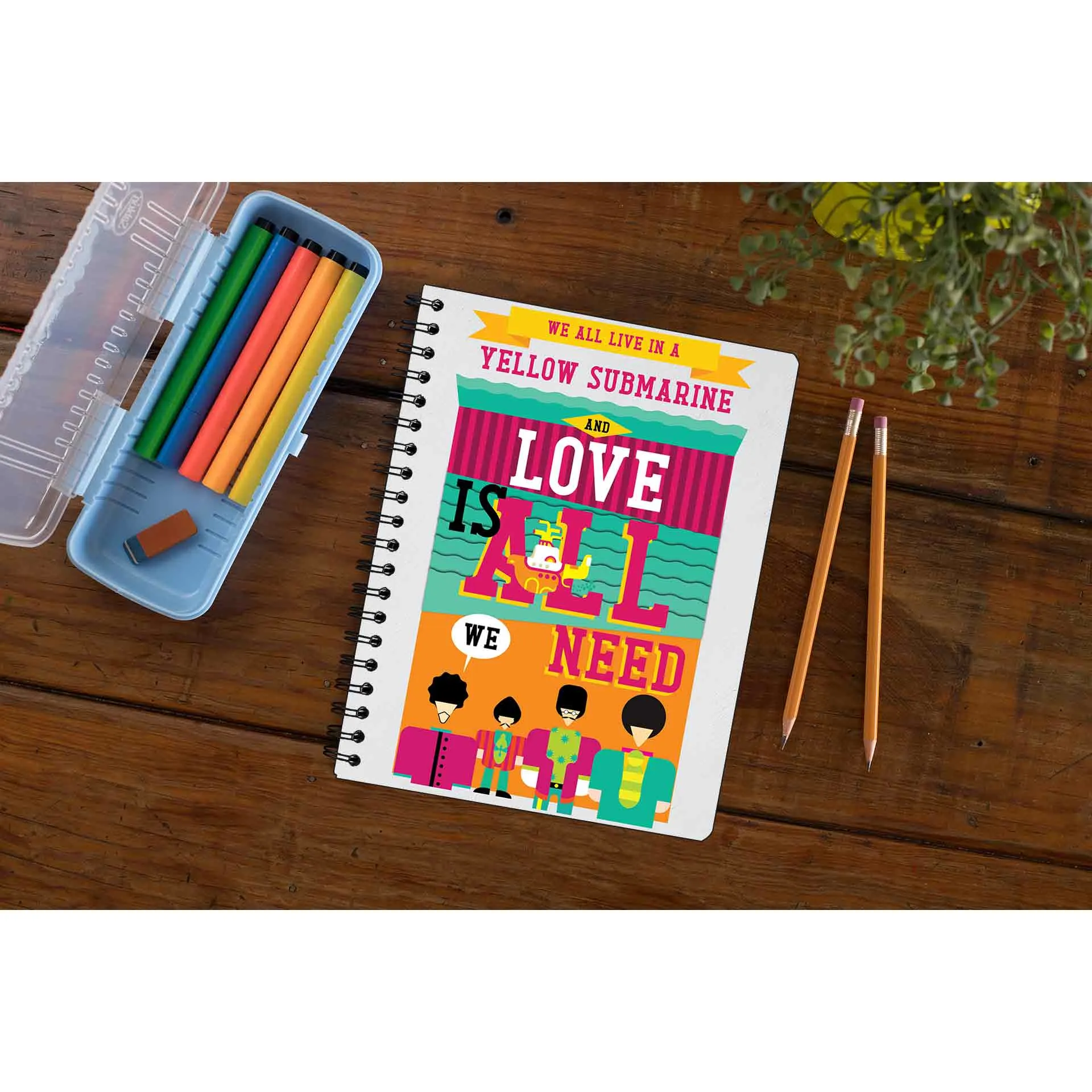 The Beatles Notebook - We All Live In A Yellow Submarine