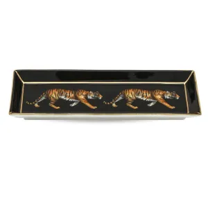 Tiger Black Pen Tray