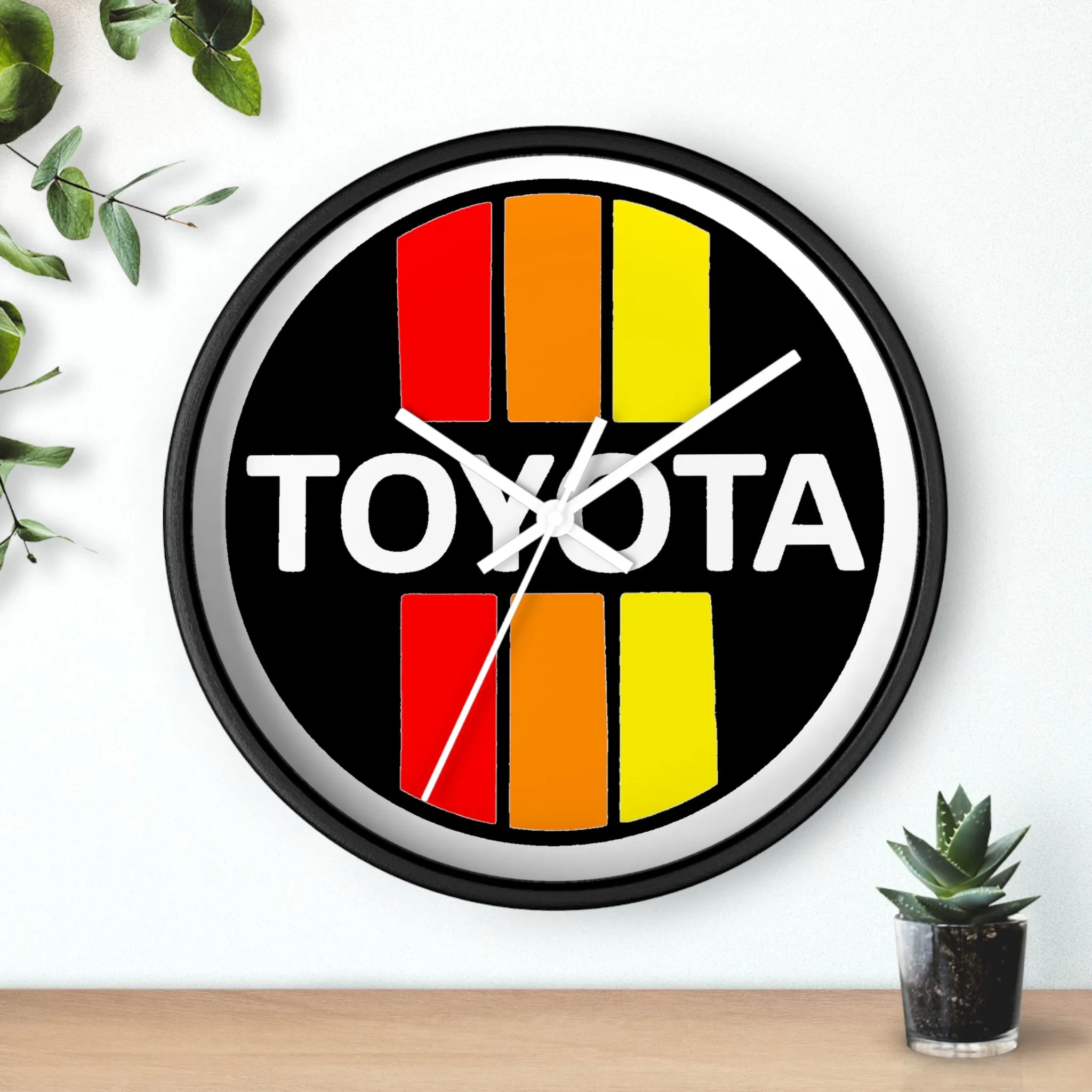 Toyota 3 Stripe Wall Clock - Reefmonkey